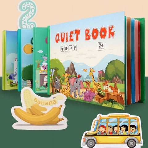 Pädagogisches Montessori Buch für Kinder Vorschulbuch