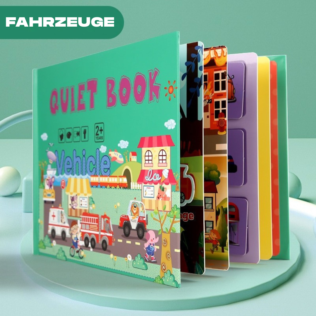 Pädagogisches Montessori Buch für Kinder Vorschulbuch