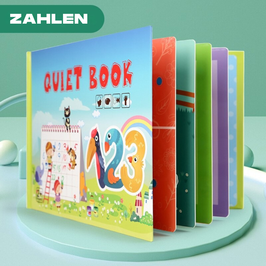 Pädagogisches Montessori Buch für Kinder Vorschulbuch