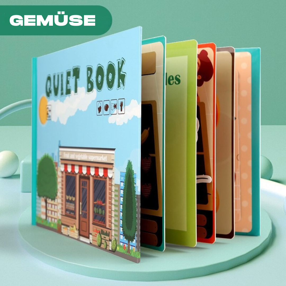 Pädagogisches Montessori Buch für Kinder Vorschulbuch