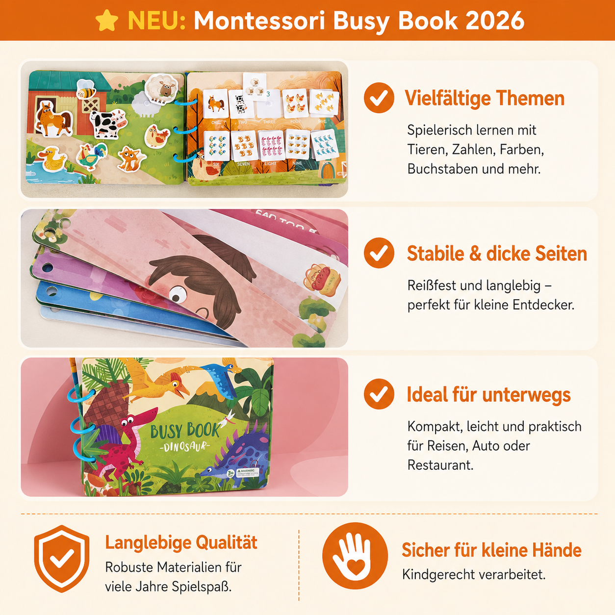 Montessori Busy Book