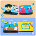 Montessori Regenbogen Entdeckerbuch - Premium