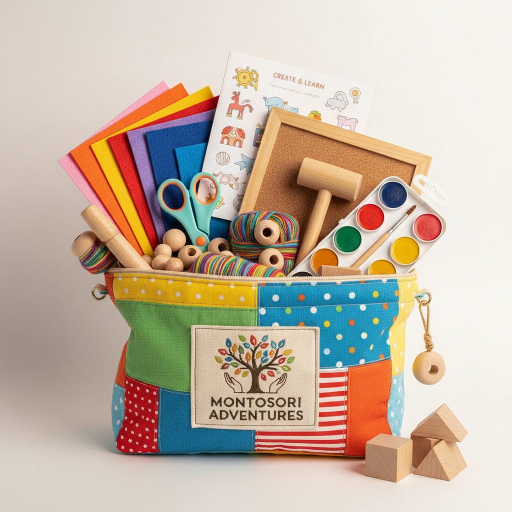 Montessori Basteltasche