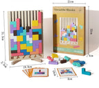 Montessori 3D-Holzpuzzle