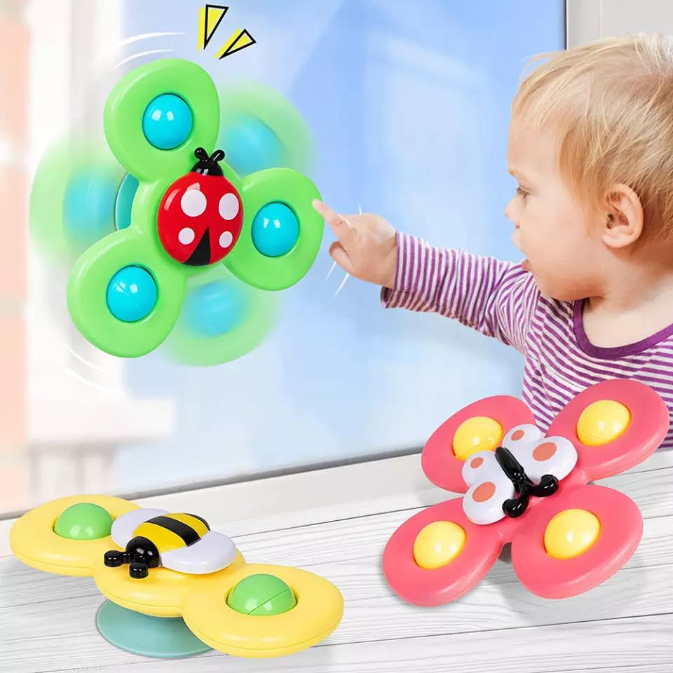 Sensorik-Spinner mit Saugnapf