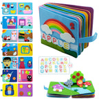 Montessori Regenbogen Entdeckerbuch - Premium