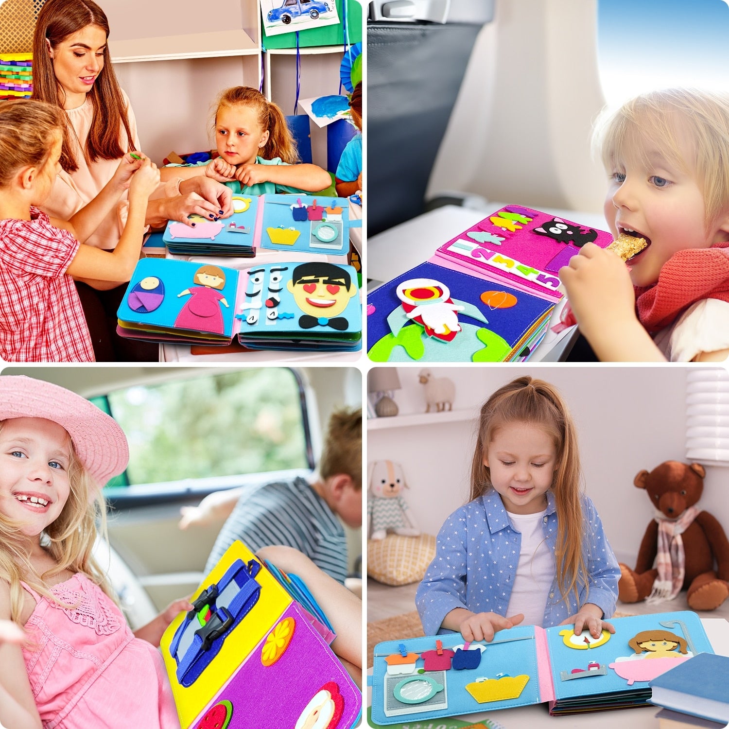 Montessori Regenbogen Entdeckerbuch - Premium