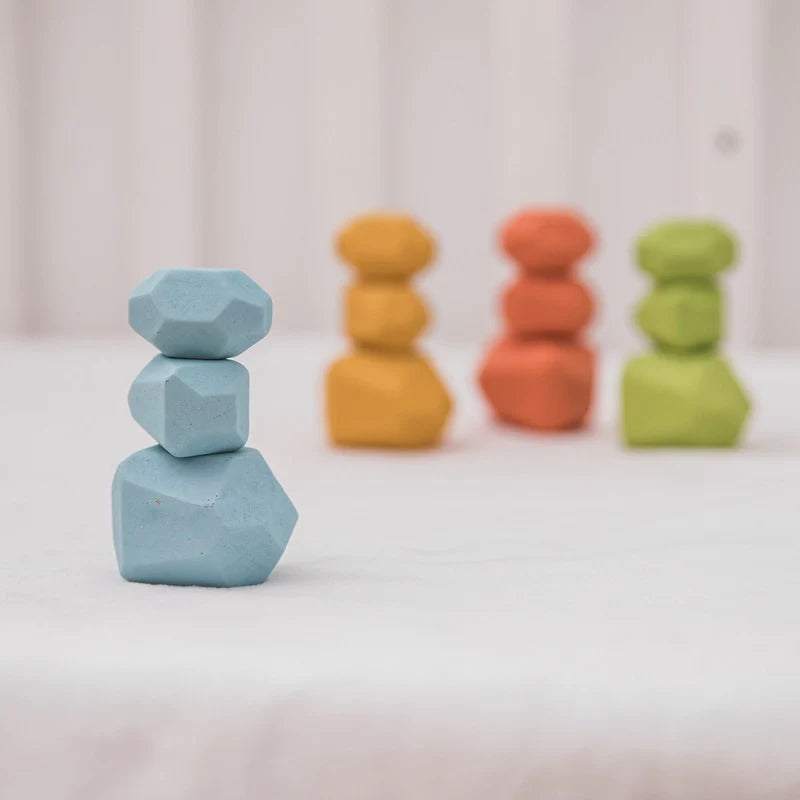 Montessori Holzbausteine